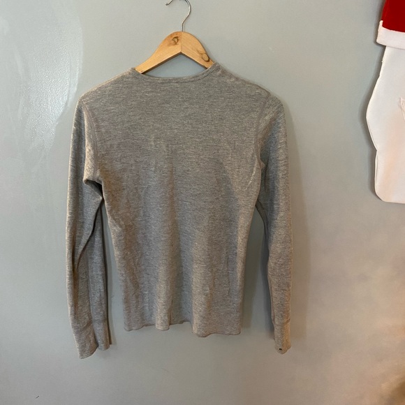 💙 American Apparel Grey Long Sleeve - Picture 2 of 4